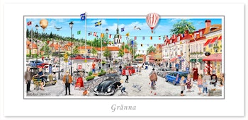 Vykort Gränna