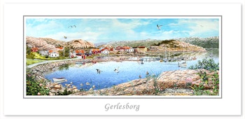 Vykort Gerlesborg