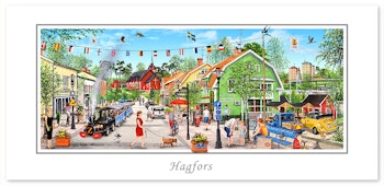 Vykort Hagfors