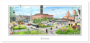 Vykort Kiruna