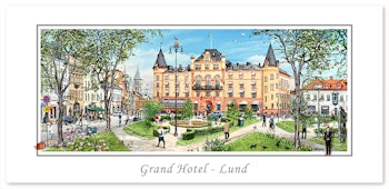 Vykort Lund Grand