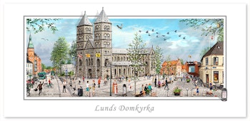 Vykort Lund Domkyrka