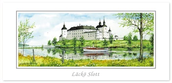 Vykort Lidköping Läckö slott