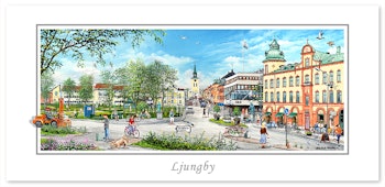 Vykort Ljungby