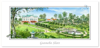 Vykort Mölndal Gunnebo slott