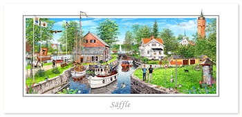 Vykort Säffle