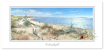 Vykort Halmstad Frösakull