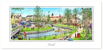 Vykort Åmål