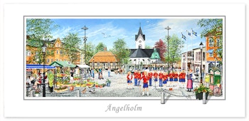 Vykort Ängelholm
