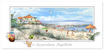 Vykort Ängelholms Ko-Ko-pacabana