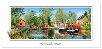 Vykort Hallstahammar