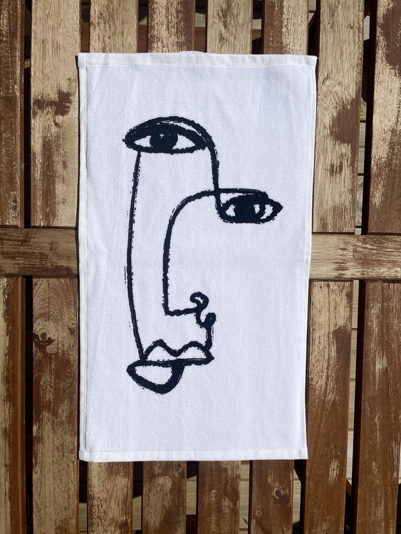Velourhandduk 2-Pack