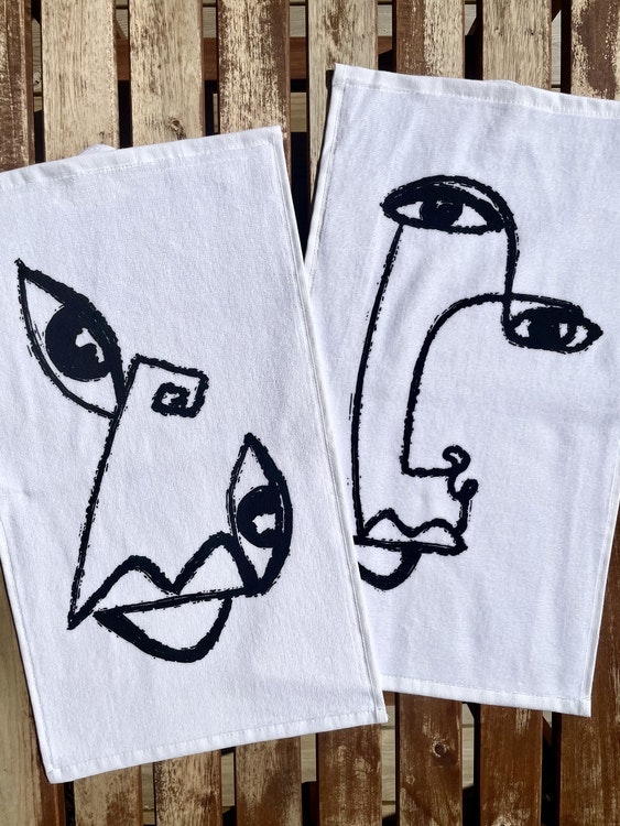 Velourhandduk 2-Pack