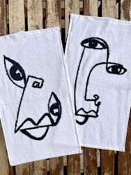 Velourhandduk 2-Pack