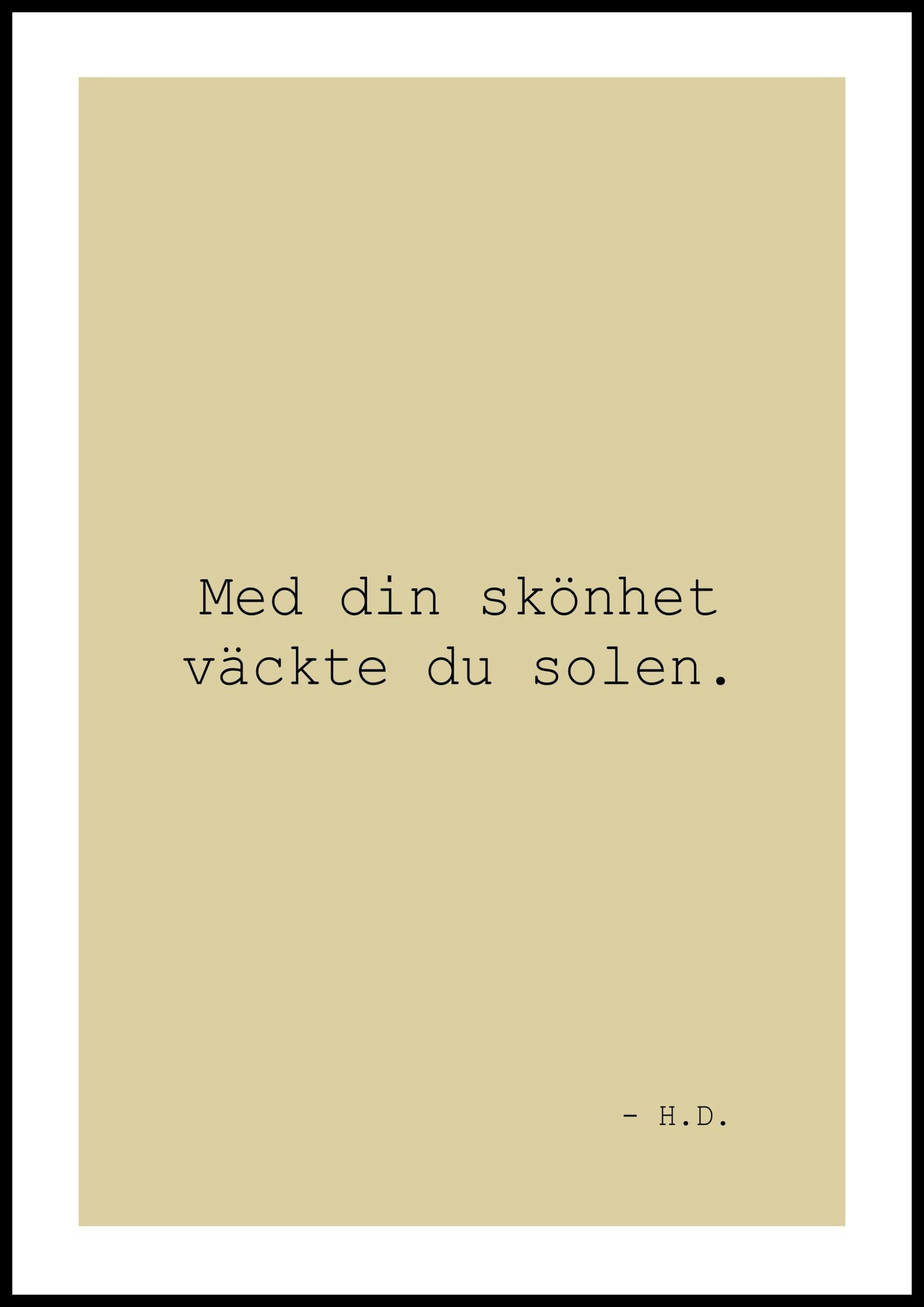 SKÖNHET