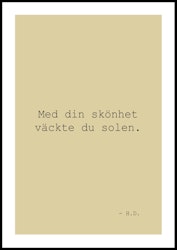 SKÖNHET
