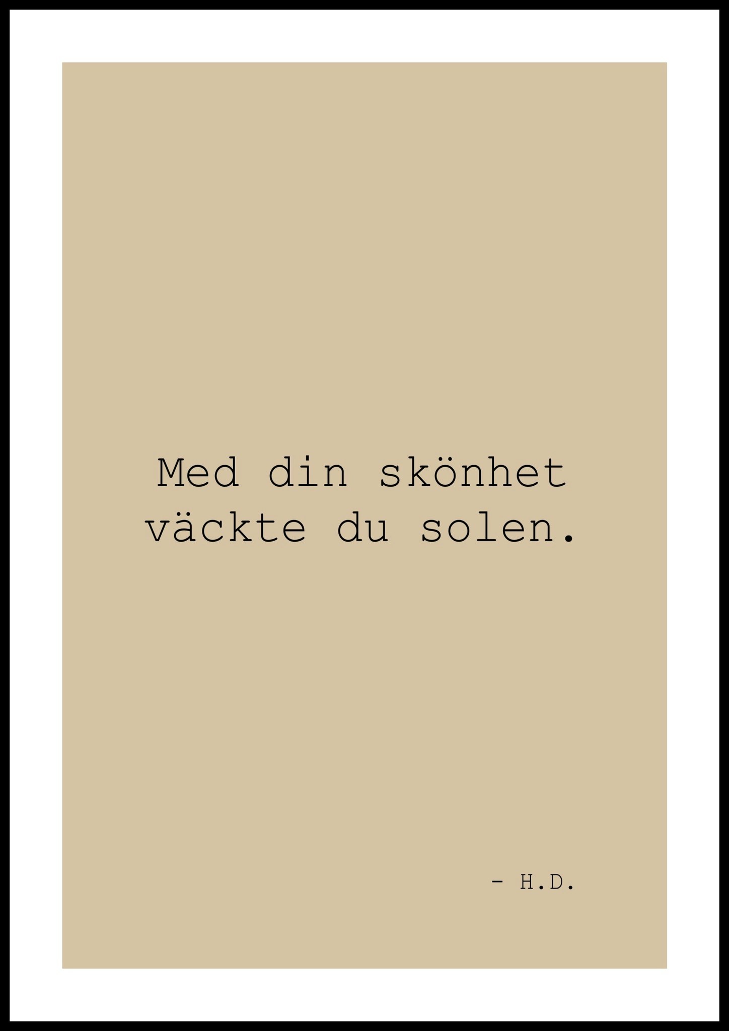 SKÖNHET