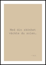 SKÖNHET