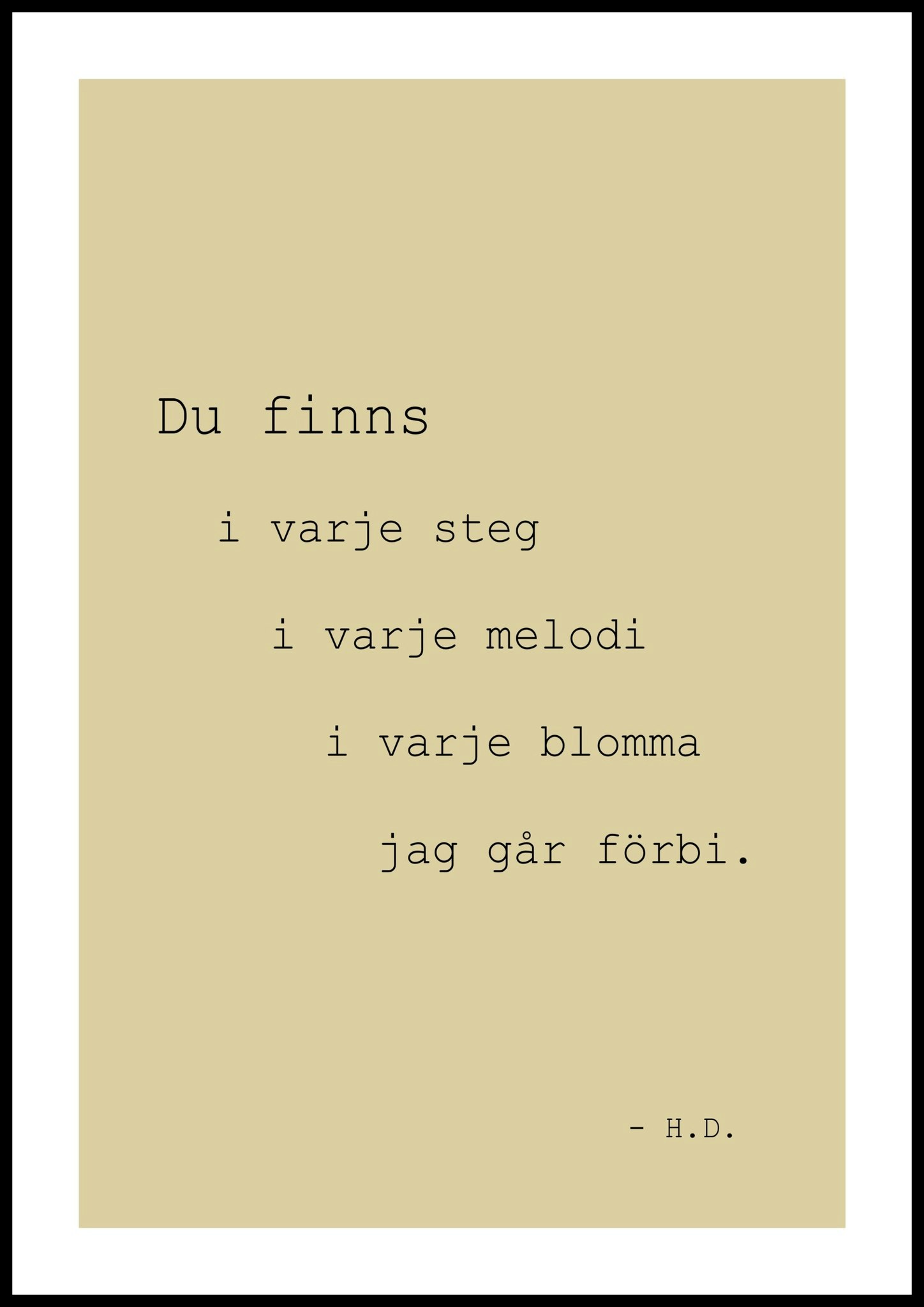 DU FINNS