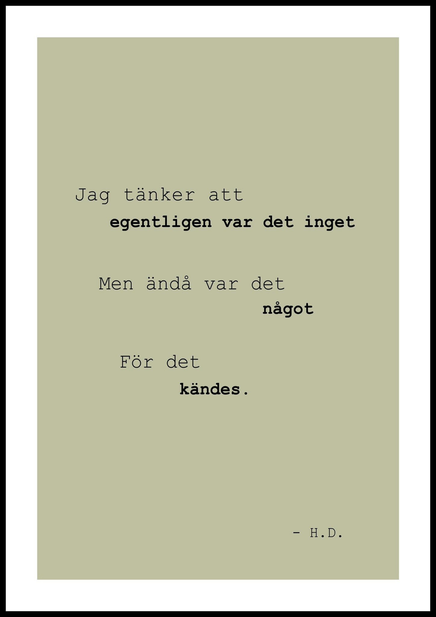 KÄNDES