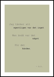 KÄNDES