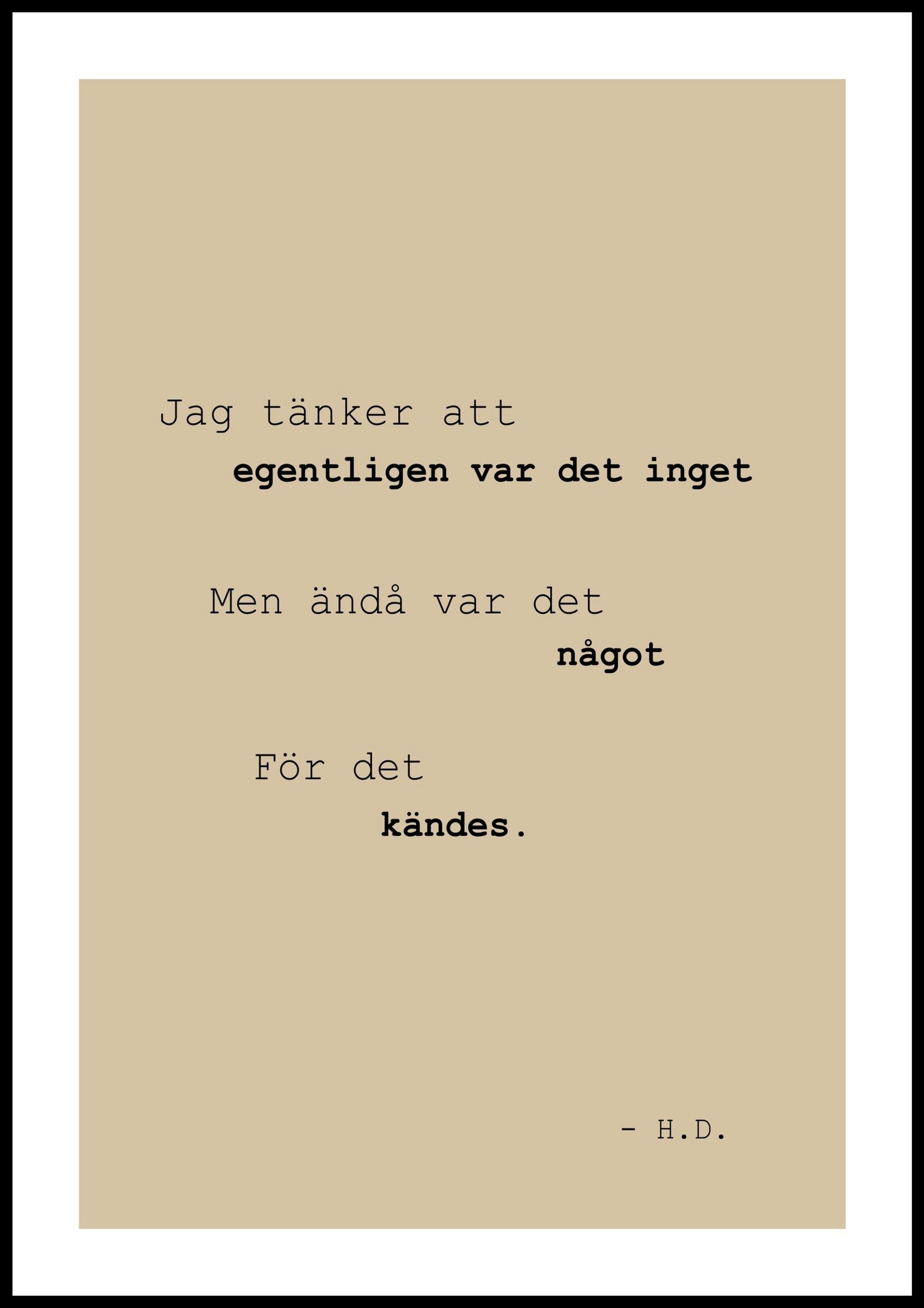 KÄNDES