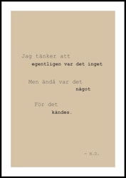 KÄNDES