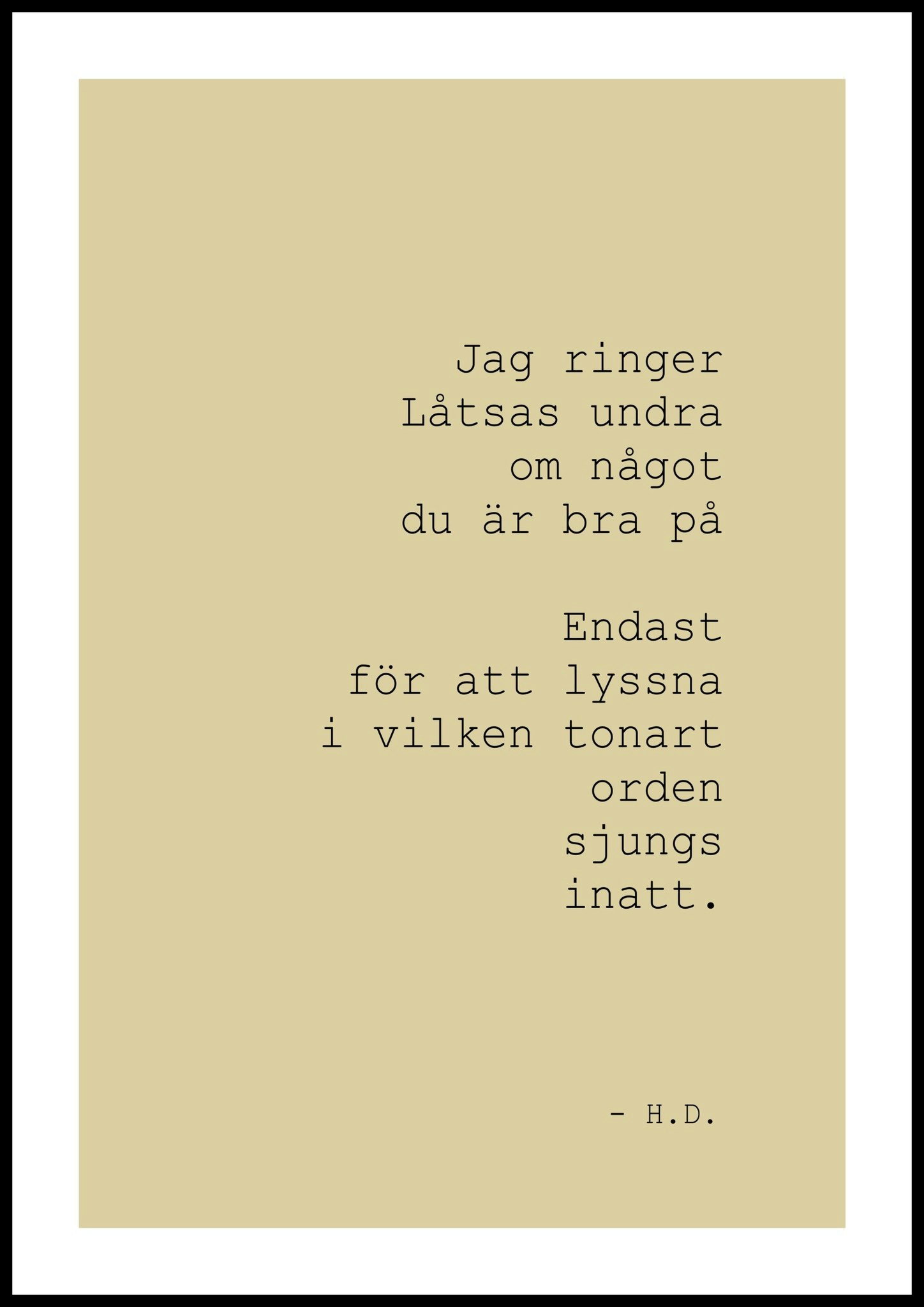 RINGER