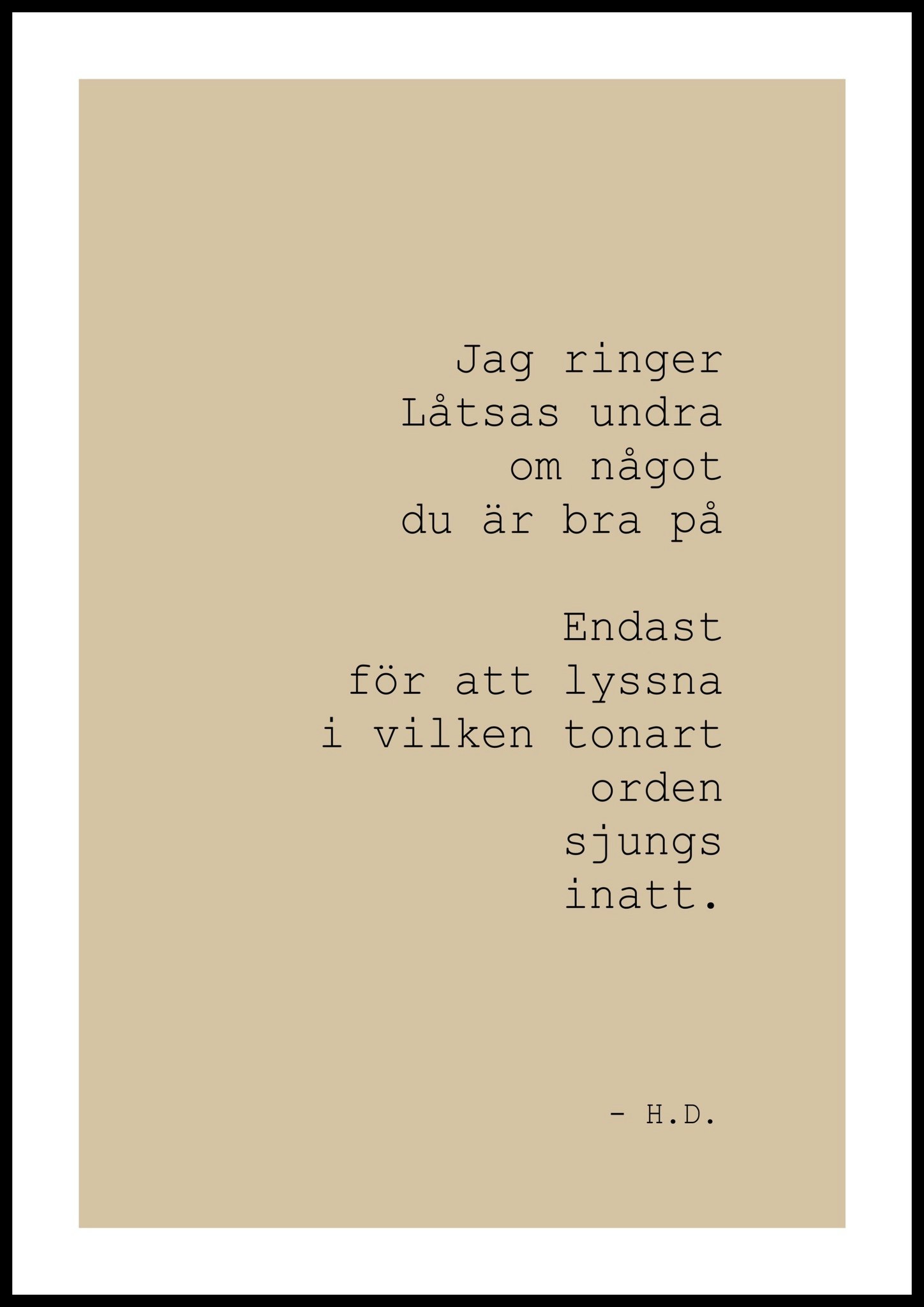 RINGER