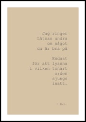 RINGER