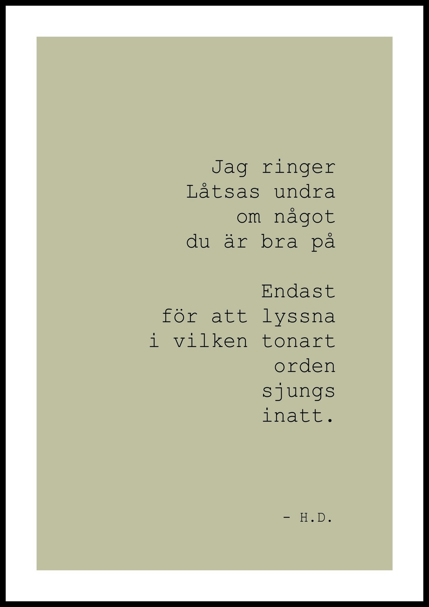 RINGER