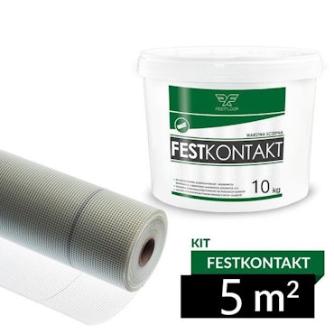 Kontakt primer och glasfiberväv (5 m2 Surface reinforcement set)