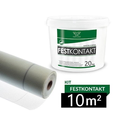 Kontakt primer och glasfiberväv (10 m2 Surface reinforcement set)