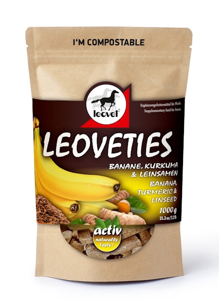 Leoveties Banana, Tumeric & Linseed