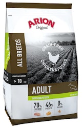 ARION NO GRAIN CHICKEN & POTATO 12 KG