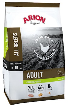 ARION NO GRAIN CHICKEN & POTATO 12 KG