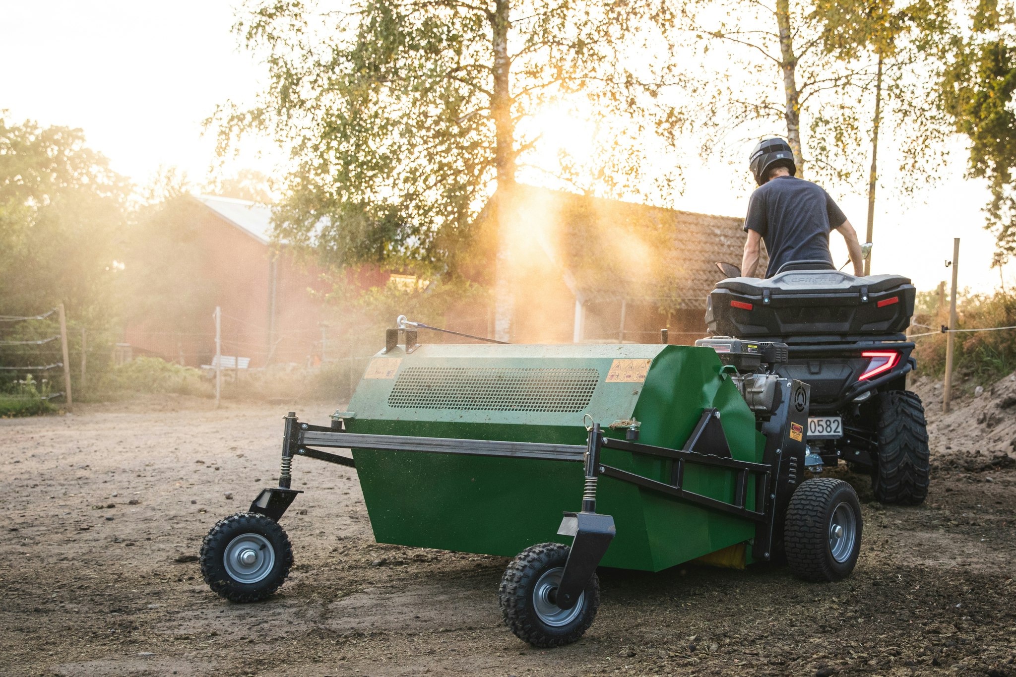 ATV SWEEPER 120 cm