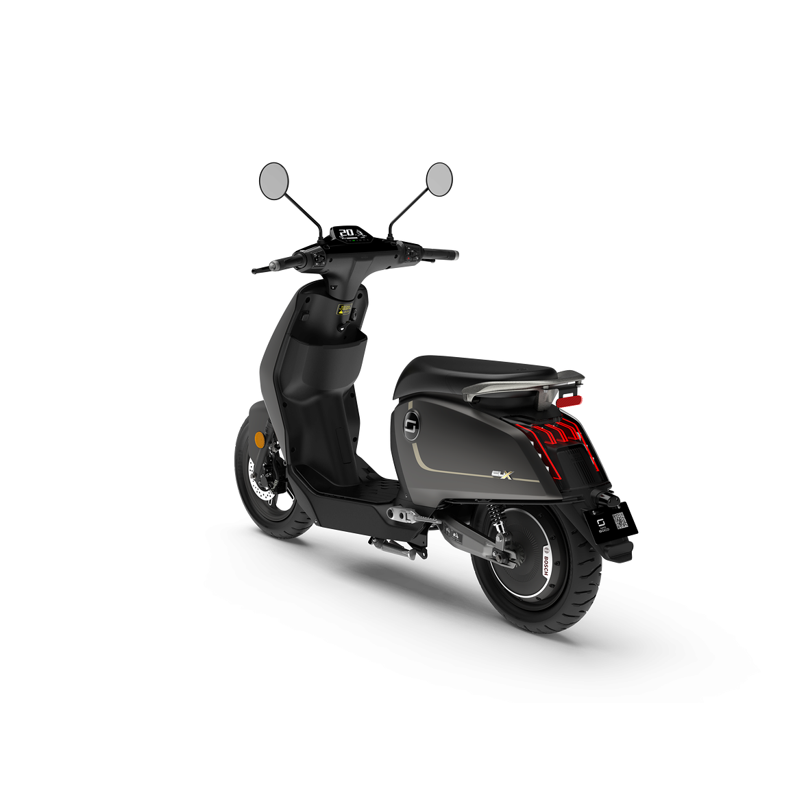 SUPER SOCO CUX elmoped Mattsvart