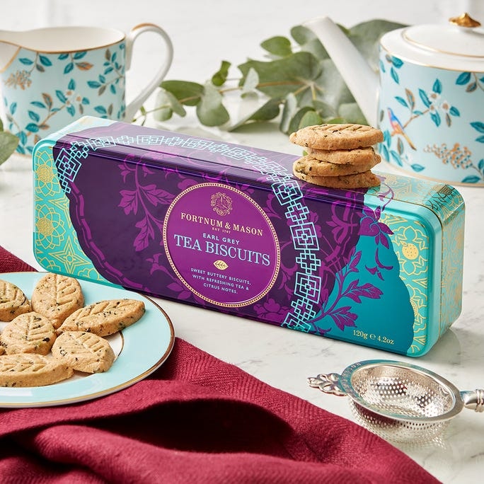 Fortnum & Mason -Earl Grey Tea Biscuits