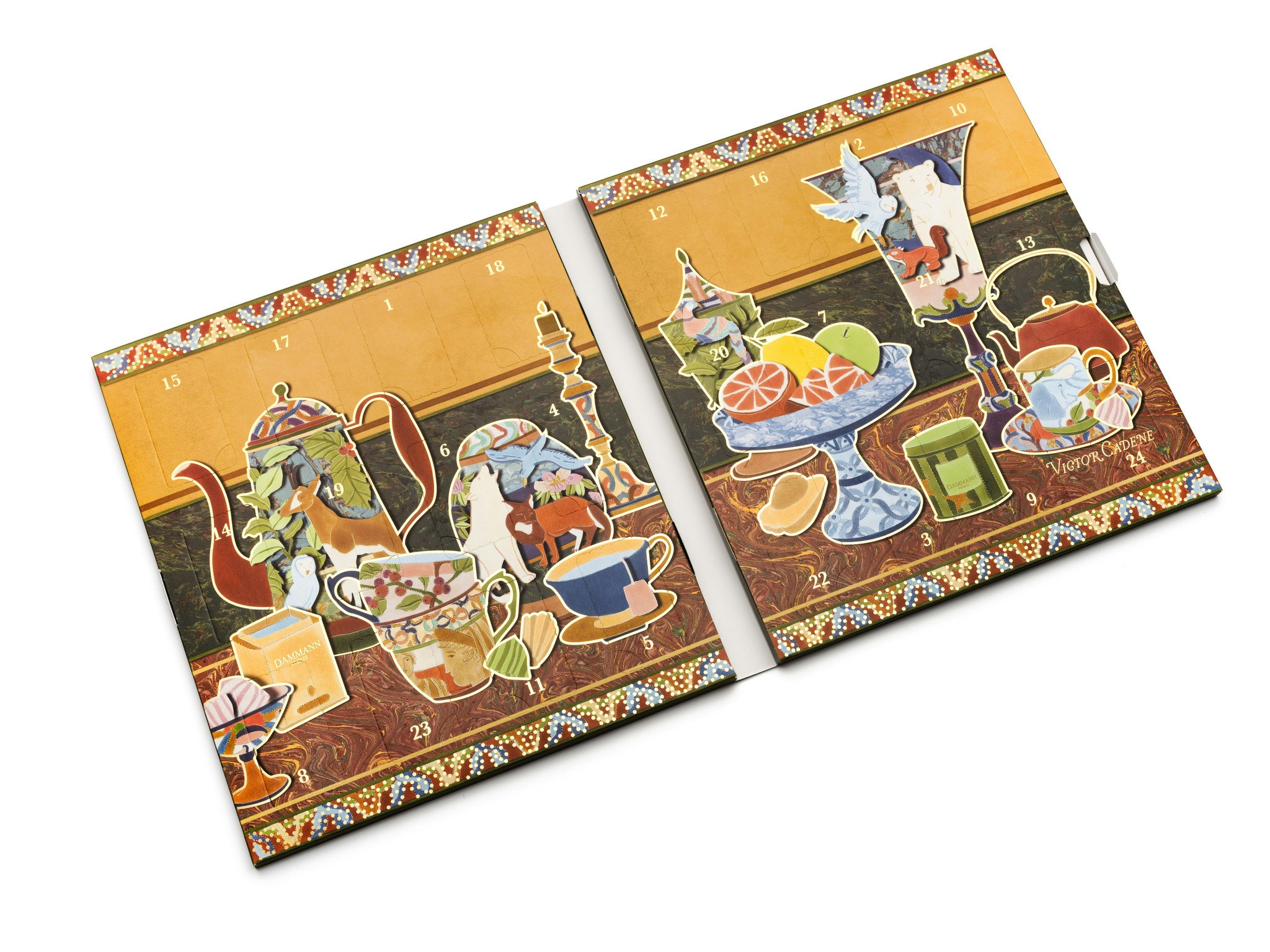 Dammann Frères- Tekalender Adventskalender  2024