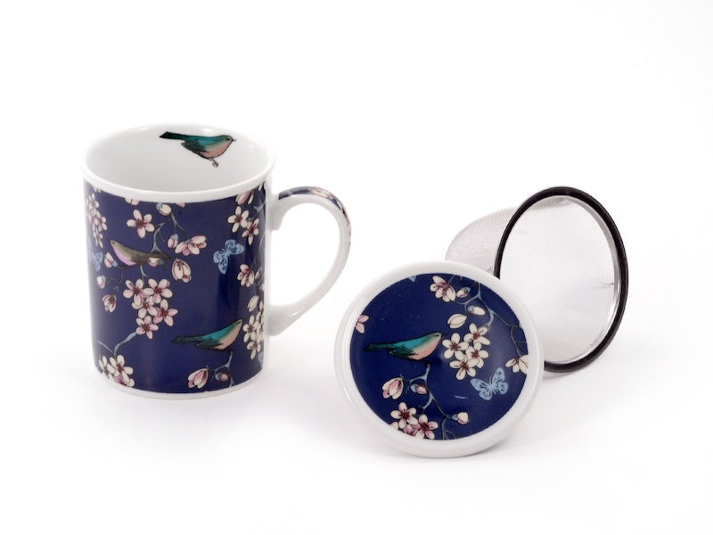 Temugg med tesil- Blue Bird