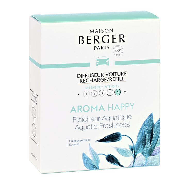 Aroma Happy, Aquatic Freshness -Bildoft/ Cardiffuser Refill