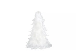 Gran fjäder vit eller grön
