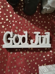 GOD JUL - Skylt
