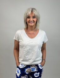T-shirt med PERFECT text