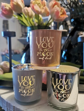 I LOVE YOU TO THE MOON - Majas lyktor - Barncancerfonden