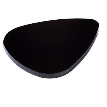 Akrylskiva Gjuten PMMA GS (20 mm ) Svart PMS Black