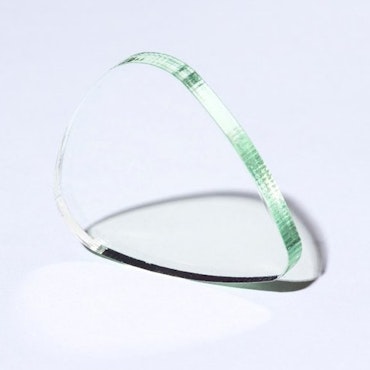 Akrylskiva Gjuten PMMA GS (8 mm ) Grön PMS 344 Transparent