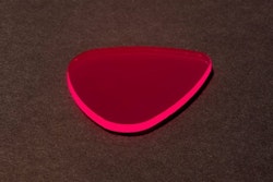 Akrylskiva Gjuten PMMA GS (3 mm ) Pop Rosa Fluorescerande kanter Transparent 60 %