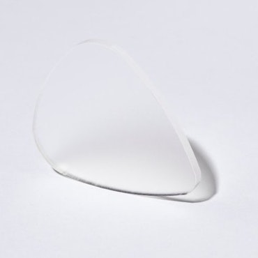 Akrylskiva Gjuten PMMA GS (3 mm ) Elegance Mono Clear med 1 sida matt